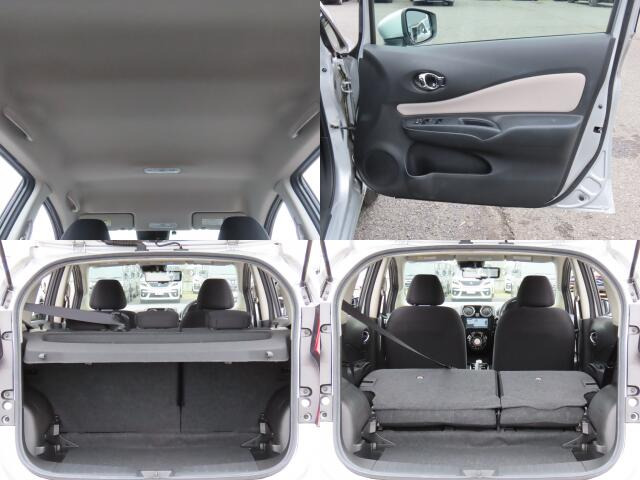 シートを倒せば、ラゲッジスペースがこんなにも広くなりますよ♪