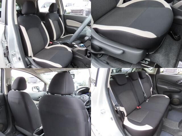 シートも状態良好ですよ。大きな汚れもなく、安心です。座り心地もいいですよ。