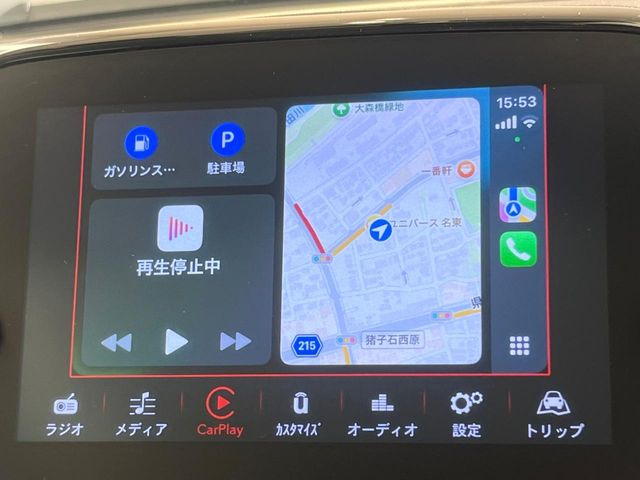 ●Apple Car Play:スマホとの有線接続で、ナビ・オーディオ再生などスマホのアプリ機能が画面でも使える便利機能です!