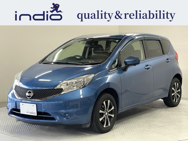 日産 ノート 1.2 X FOUR 4WD 禁煙車・社外ナビ(AVIC-MRZ099)・スマート