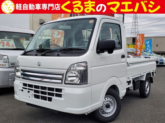 キャリイ（スズキ）KC エアコン パワステ スズキ セーフティ サポート 非装着車 4WD　届出済未使用車 4WD 5MT キーレス AC PS PW 中古車画像