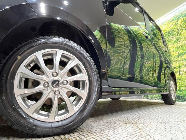 【14インチアルミホイール】外観にマッチしたアルミホイールを装着しております。各種アルミホイールや、スタッドレスタイヤも取扱いしております。是非ご相談ください♪