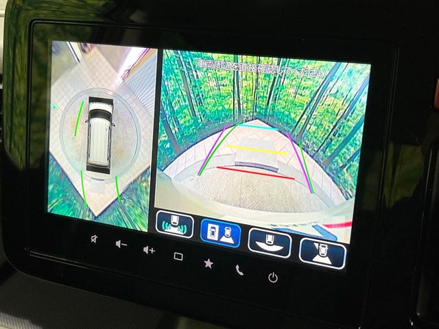 【全方位モニター用カメラ】専用のカメラにより、上から見下ろしたような視点で360度クルマの周囲を確認することができます☆死角部分も確認しやすく、狭い場所での切り返しや駐車もスムーズに行えます。