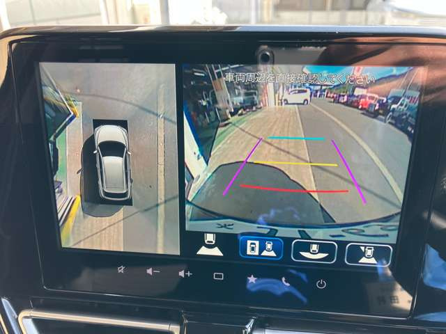 ���S���ʃ��j�^�[���N���}��^�ォ�猩���낵�Ă��邩�̂悤�ȉf���ɂ���ĎԌɓ����c�񒓎ԂȂǂ̒��Ԏ��Ɏ��Ԃƒ��Ԉʒu�̊֌W���ЂƖڂŊm�F�ł��X���[�X�Ȓ��Ԃ��T�|�[�g���܂�!