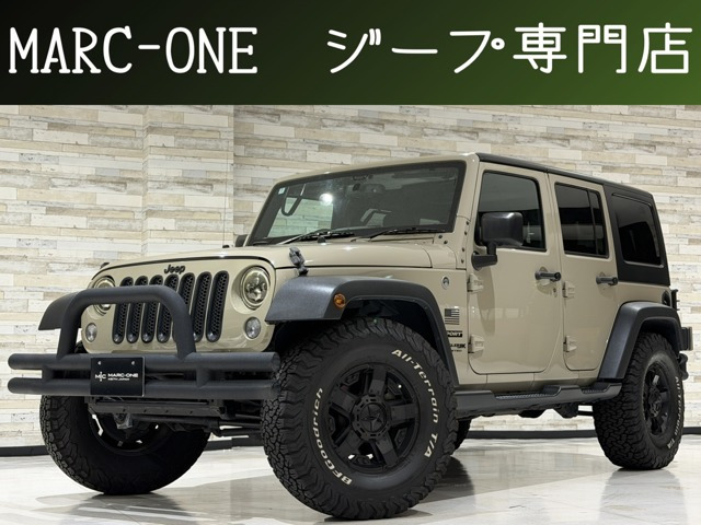 ラングラー(ジープ) アンリミテッド スポーツ 4WD　1年保証付/正規ディーラー車/ALPINEナビ/フ 中古車画像
