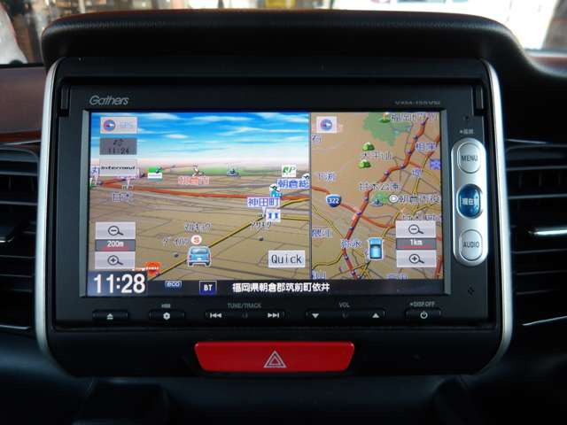 ナビゲーション&ワンセグTVです!目的地までしっかり案内してくれるナビ。初めての道も安心して運転ができますね☆