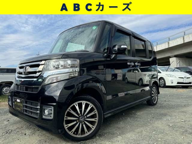 N-BOXカスタム(ホンダ) G ターボ Lパッケージ 4WD　TV ナビ DVD バックカメラ Bluetooth アル 中古車画像