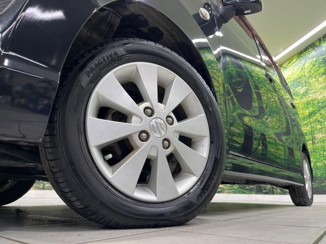 【純正14インチアルミホイール】外観にマッチした純正アルミホイールを装着しております。各種社外アルミホイールや、スタッドレスタイヤも取扱いしております。是非ご相談ください♪