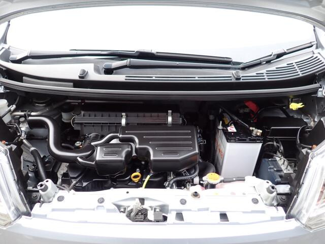 エンジンルームは綺麗ですよ。機関機構系も良好です。納車前に点検整備も行います。