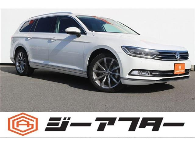 パサートヴァリアント(フォルクスワーゲン) TDI ハイライン ディーゼル　禁煙車 黒革 9.2型純正ナビ フルセグ 中古車画像