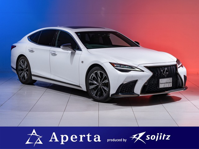 LS(レクサス) 500 Fスポーツ　保証付 赤黒コンビシート サンルーフ 中古車画像