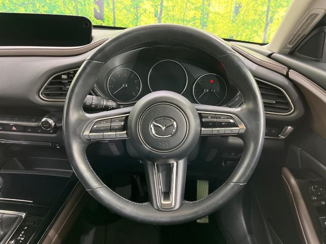 �C���e���A�ɍ��킹���f�U�C���̃X�e�A�����O�́A�^�]�������̂��Ƃ��l���A�^�]���₷���`��A�傫���ł��B�����x�A���ۂɐG���Ă��m���߂��������B