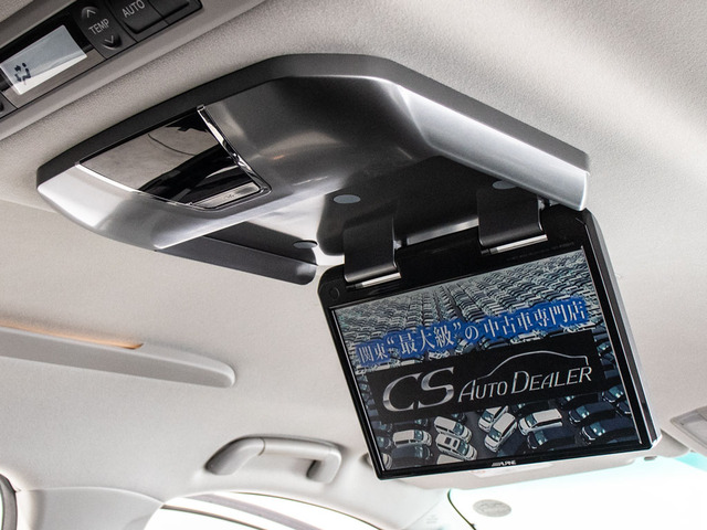 ★フリップダウンモニター★後席の方もDVD等をお楽しみいただけます!