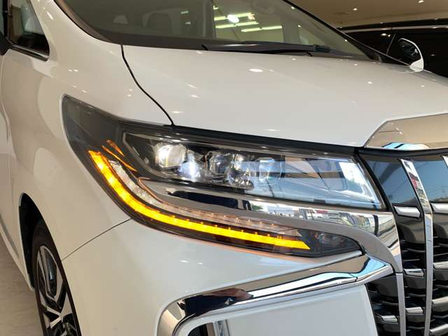 三眼LEDヘッドライト&シーケンシャルウィンカー(流れるウィンカー)&AHS(アダプティブ・ハイビーム・システム)・LEDフォグランプ付き!!