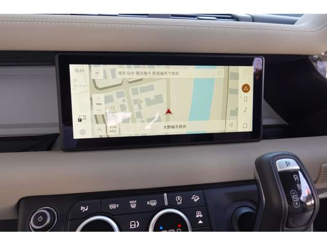 �^�b�`�p�l���f�B�X�v���C�i�r(�ԗ��̐ݒ��i�r�̐ݒ�ȂǍs���܂�)