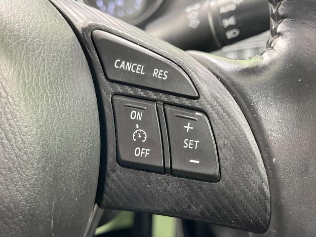 【クルーズコントロール】高速道路もラクラク走行。アクセルを離しても一定速度で走行ができ、長距離運転時の負担を軽減!加速・減速も簡単なスイッチ操作で調整できます。