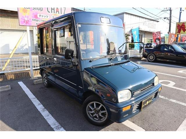 4MT!走行は不明(メーター1周しているので)ウオークスルーバン!外品アルミ!タイヤ4分山!外ハンドル!外マフラー!ドラレコ付きバックミラー!タイベル交換済!ナビ!スピーカー!エアコン効きます!