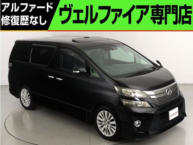 ヴェルファイア(トヨタ) 2.4 Z Gエディション　(サンルーフ)(黒革電動シート)(8インチナビ 中古車画像