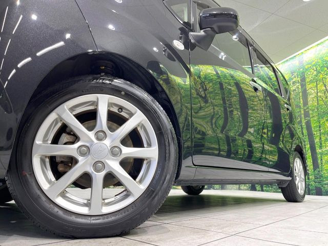 【純正14インチアルミホイール】外観にマッチした純正アルミホイールを装着しております。各種社外アルミホイールや、スタッドレスタイヤも取扱いしております。是非ご相談ください♪