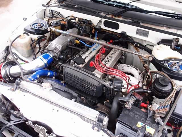 �l�C��AE86�����p���_�g���m�d�l�̓���!�g���m�t�F�C�X�ɕύX���A�O�������F�h���ς݁B�ԍ����A���^�i�x14AW�A�}�t���[�Ȃǂ̓����p�[�c�ɉ����G�A�N���V�i�����A�f�Y�r�����ς݂ƂȂ�܂�