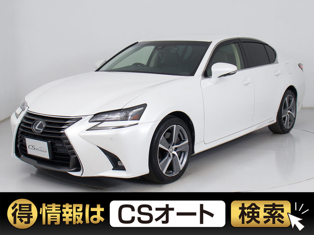 GS(レクサス) 450h Iパッケージ　後期型 黒本革 レクサスセーフティ+ 中古車画像