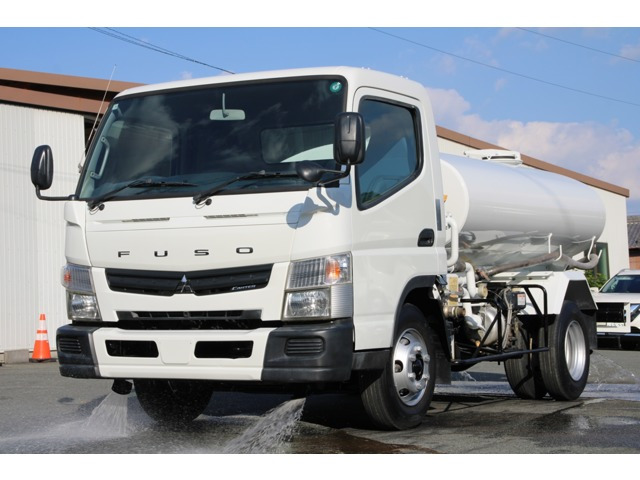 キャンター(三菱) 散水車　4t ワイド 中古車画像