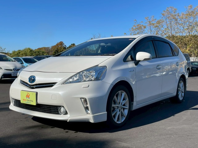 プリウスα(トヨタ) 1.8 S ツーリングセレクション　アルパイン9インチナビ フルセグ 中古車画像