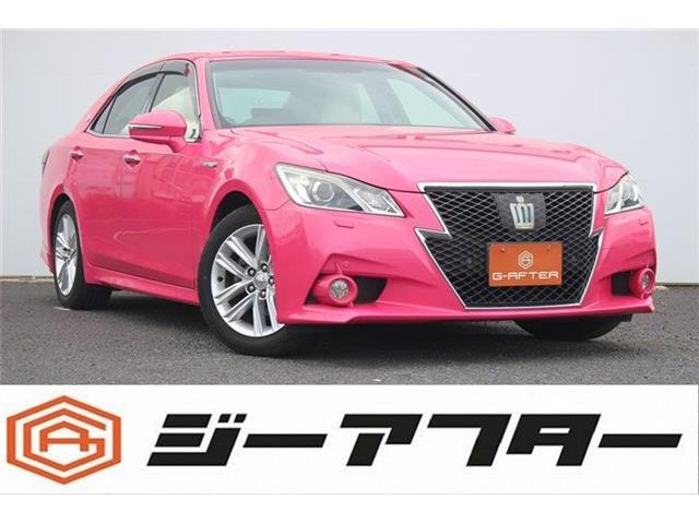 ランドクルーザー 250 ピンククラウンアスリート 2台 トヨタ クラウンアスリート 2012年モデル ハイブリッド アスリートG