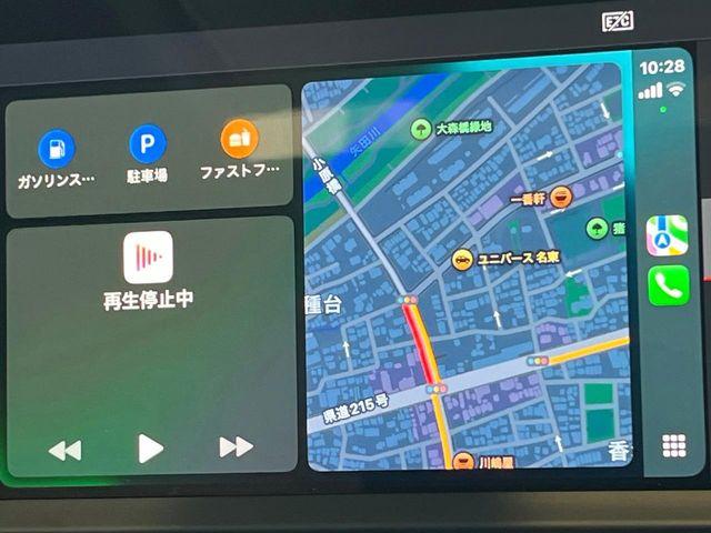 ��Apple Car Play:�X�}�z�Ƃ̗L���ڑ��ŁA�i�r�E�I�[�f�B�I�Đ��ȂǃX�}�z�̃A�v���@�\����ʂł��g����֗��@�\�ł�!