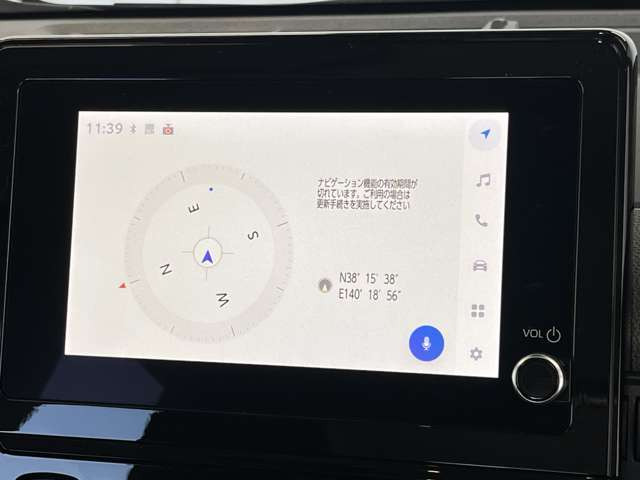 ナビ付ディスプレイオーディオでお出かけも安心!スマホと連動で音楽も充実♪