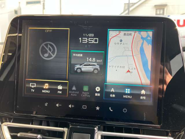 ������9�C���`�i�r���X�Y�L�R�l�N�g�Ή��EUSB�������[�̉��y�Đ��EAM/FM���W�I�EBluetooth!����ɃX�}�[�g�t�H����A�g�����ԓ��ł��X�}�[�g�t�H���A�v���̋@�\�����S�E���S�Ɏg���܂�!