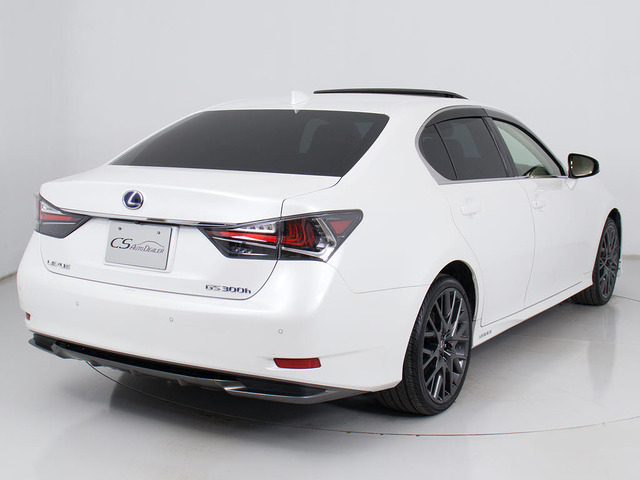 個性的なリアビューで御座います。精悍な佇まいは高級車ならではです。