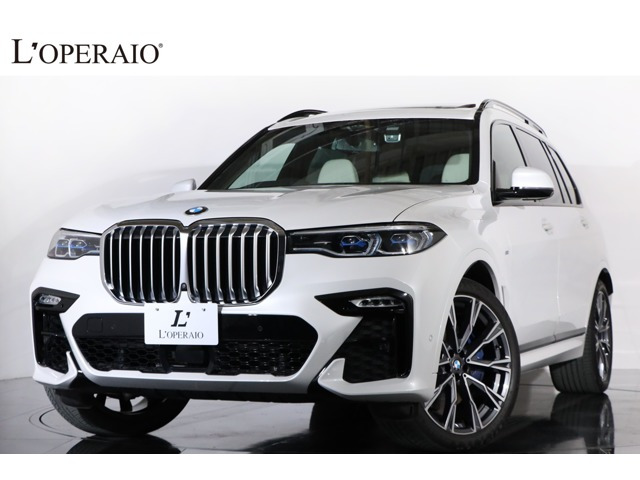X7(BMW) xドライブ 35d Mスポーツ 4WD　スカイラウンジルーフ ウェルネスPKG ブル 中古車画像