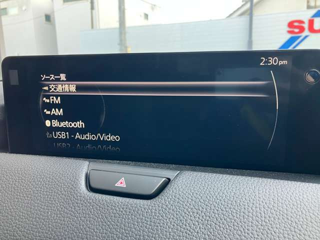 ���}�c�_�R�l�N�g��12.3�C���`�Z���^�[�f�B�X�v���C�E�t���Z�OTV�EUSB�������[�EBluetooth&�n���Y�t���[�ʘb�EAM/FM���W�I�Eipod�ڑ��Ή���