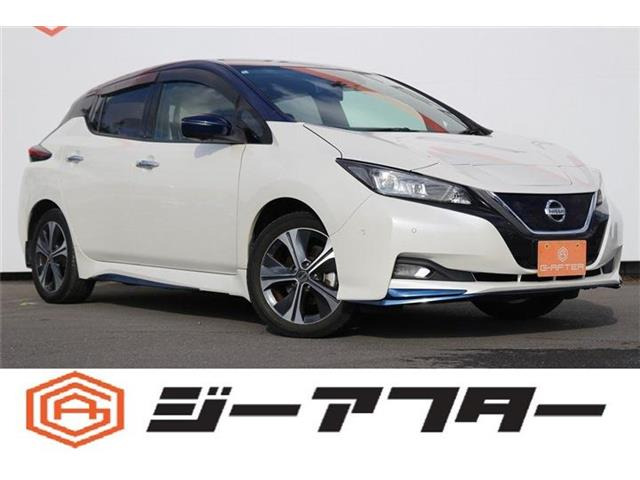 リーフ(日産) e+ G　禁煙車 プロパイロット ベージュ革シート 中古車画像