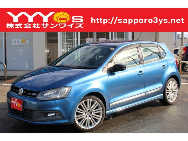 ポロ(フォルクスワーゲン) ブルー GT　ユーザー買取直販・純正ナビ・フルセグテレ 中古車画像
