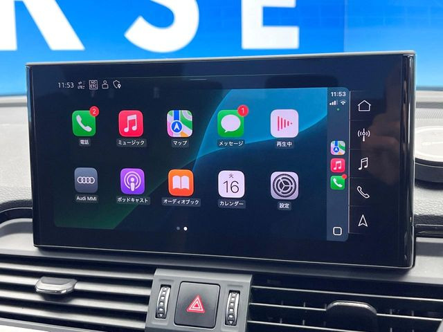 ��Apple Car Play:�X�}�z�Ƃ̗L���ڑ��ŁA�i�r�E�I�[�f�B�I�Đ��ȂǃX�}�z�̃A�v���@�\����ʂł��g����֗��@�\�ł�!