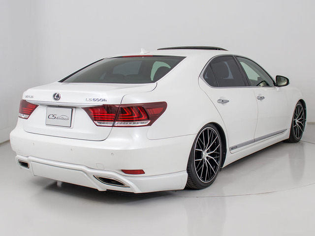 レクサス LS 600h バージョンL 4WD ウェザリアエアロ 記録簿15枚 199.0