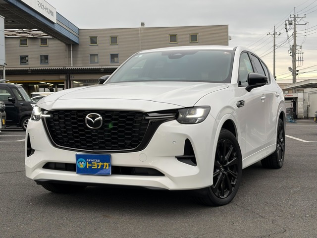 CX-60（マツダ）3.3 XD ハイブリッド エクスクルーシブスポーツ ディーゼル 4WD　アラウンドビューモニター 中古車画像