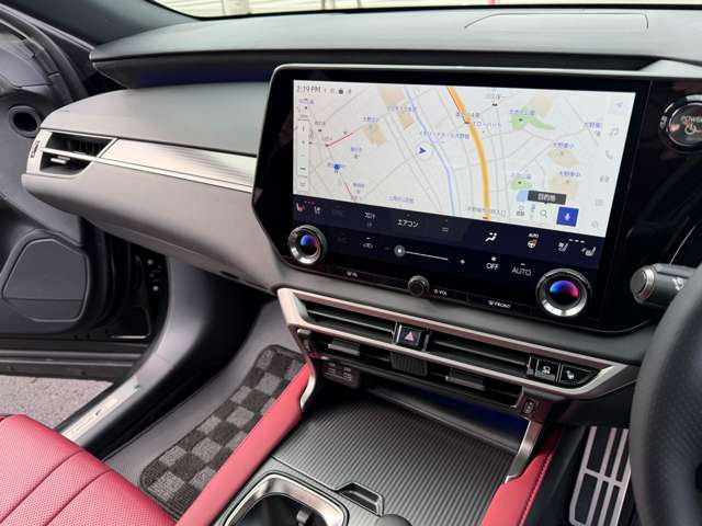 ����14�C���`�^�b�`�p�l���f�B�X�v���C(�i�r�̐ݒ��ԗ��ݒ�E�G�A�R���̐ݒ���s���܂�)