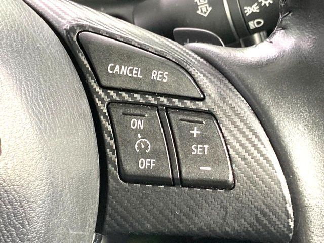 【クルーズコントロール】高速道路もラクラク走行。アクセルを離しても一定速度で走行ができ、長距離運転時の負担を軽減!加速・減速も簡単なスイッチ操作で調整できます。