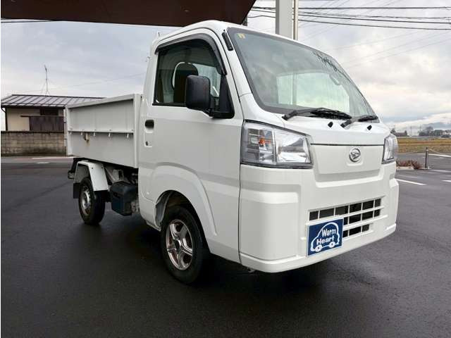 ハイゼットトラック清掃ダンプ 電動モーター式 スマートアシスト 非装着車 1方開 4WD