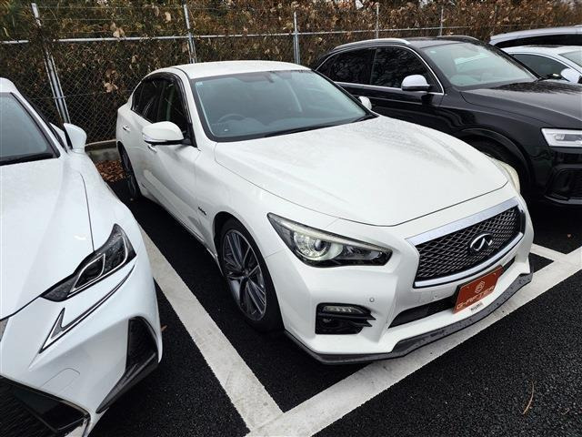 スカイライン(日産) 3.5 350GT ハイブリッド タイプSP　禁煙車 ニスモエアロ 純正ナビ フルセグ 中古車画像