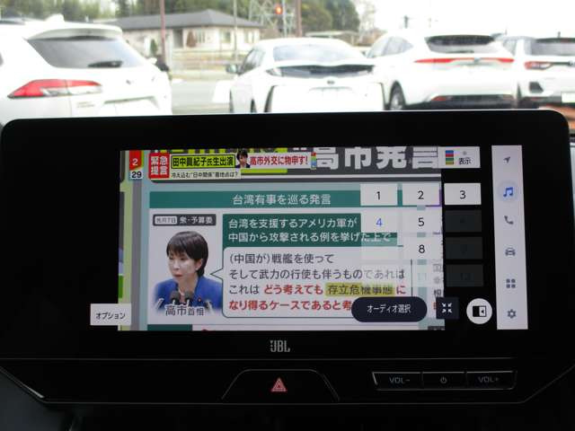 JBL�E����DA�i�r�E�p�m���~�b�N�r���[�E�t���Z�O�ECarplay�EHUD�E���v�x���`���[�V�����E�X�e�A�q�[�^�[�EP�o�b�N�h�A�E�r���g�C��ETC2.0�E�h�����R����D�C���i�[�~���[�E����19AW�EPCS�ELCC�ELTA�EBSM�ERCTA