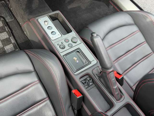 カーボンセンターコンソールパネル。