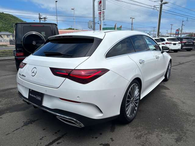 CLAシューティングブレークCLA200d AMGラインパッケージ