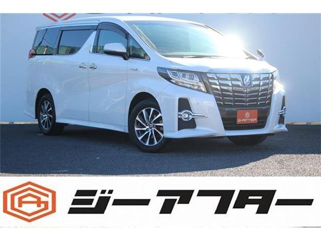 アルファード(トヨタ) ハイブリッド 2.5 SR Cパッケージ E-Four 4WD　禁煙車 後席モニター 純正11インチナビ 中古車画像