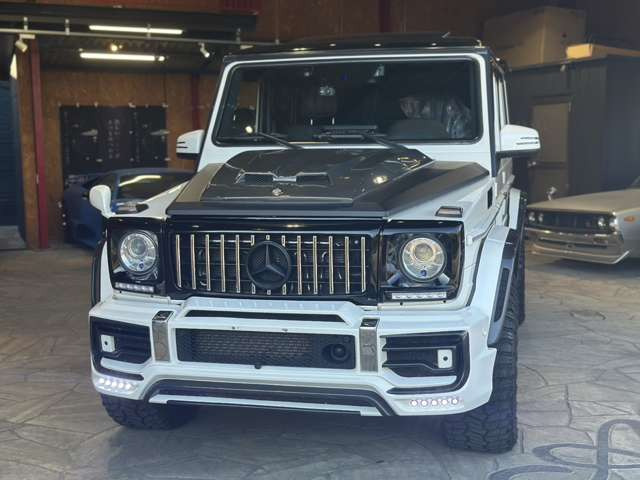 ☆AMG G63☆ユーザー買取車!正規ディーラー車!左ハンドル!2インチリフトアップ!ZERO ROM ECUチューニング!カスタム多数!装備充実です☆