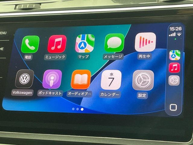 ��Apple Car Play:�X�}�z�Ƃ̗L���ڑ��ŁA�i�r�E�I�[�f�B�I�Đ��ȂǃX�}�z�̃A�v���@�\����ʂł��g����֗��@�\�ł�!