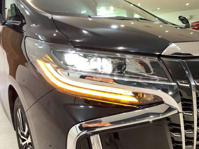 三眼LEDヘッドライト&シーケンシャルウィンカー(流れるウィンカー)&AHS(アダプティブ・ハイビーム・システム)・LEDフォグランプ付き!!